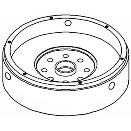 Aftermarket Flywheel And Ring Gear Fits CaseInternational Harvester IH Tractor 686 3218731R92